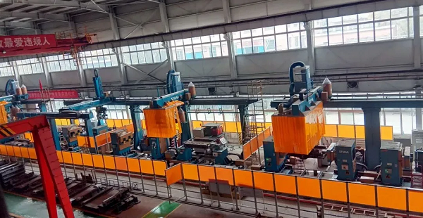 USDT钱包数字官方|国内首条煤机中部槽机器人自动生产线成功交付啦